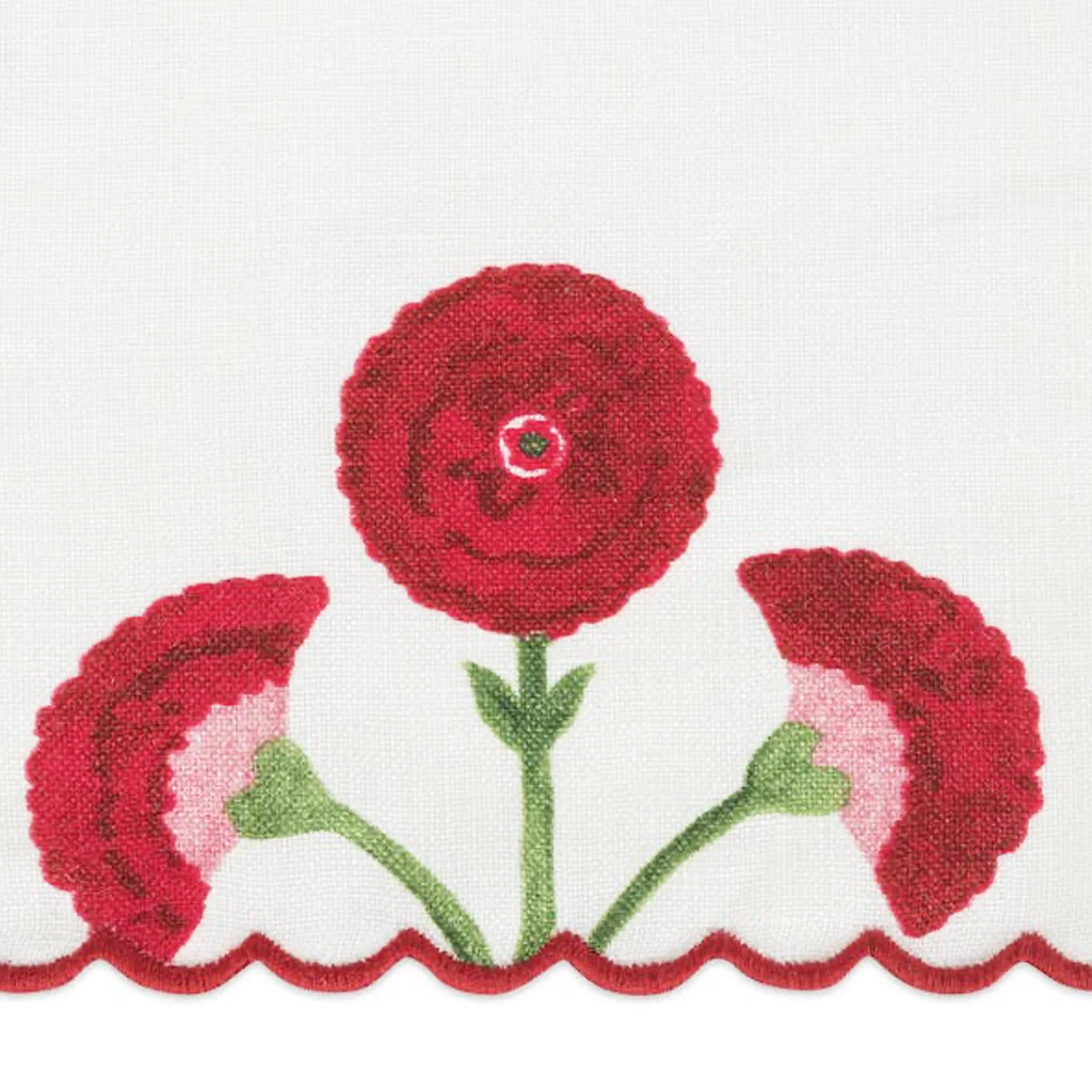 Gisele Tablecloth, Scarlet - Image 4
