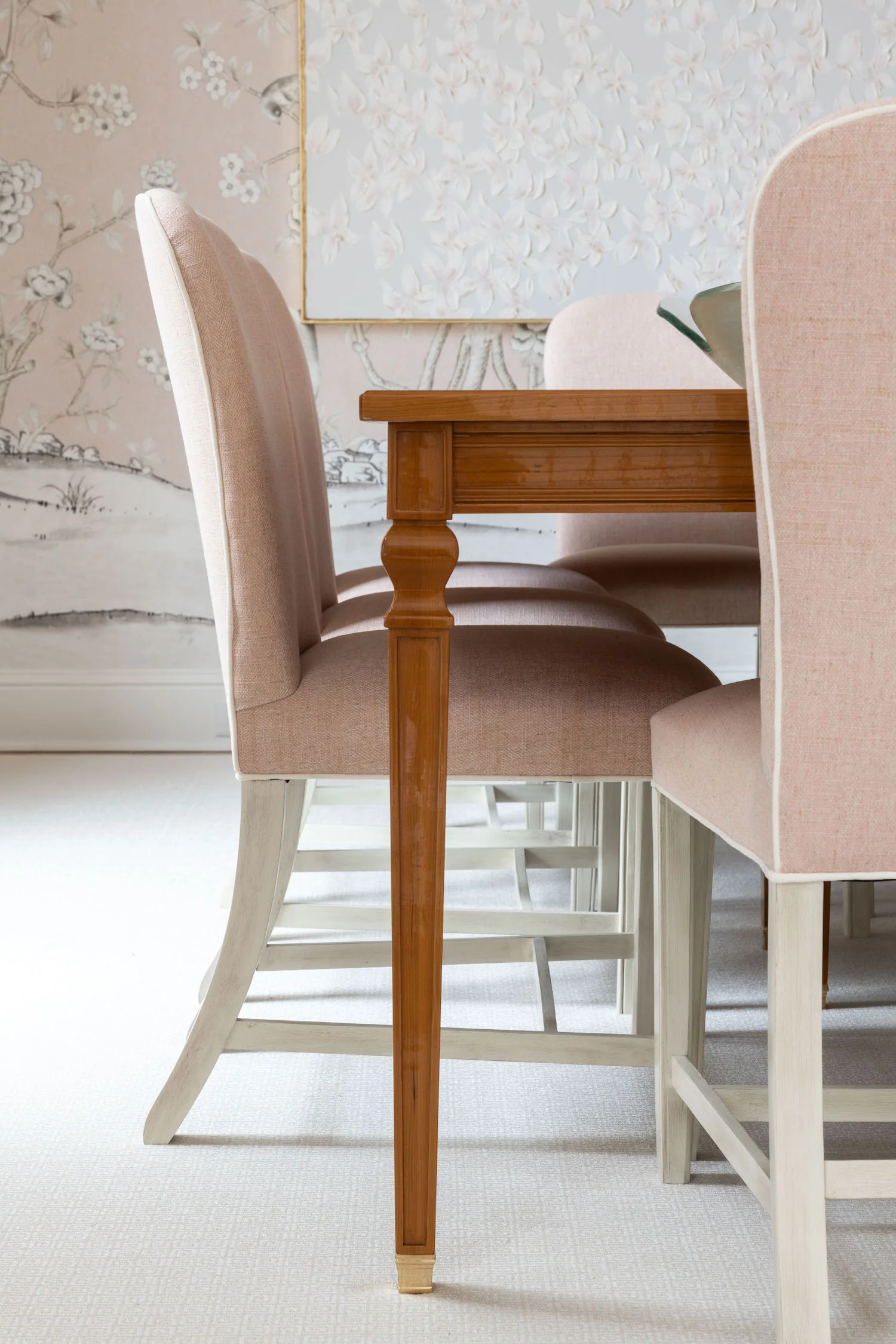 Satinwood Dining Table - Image 6