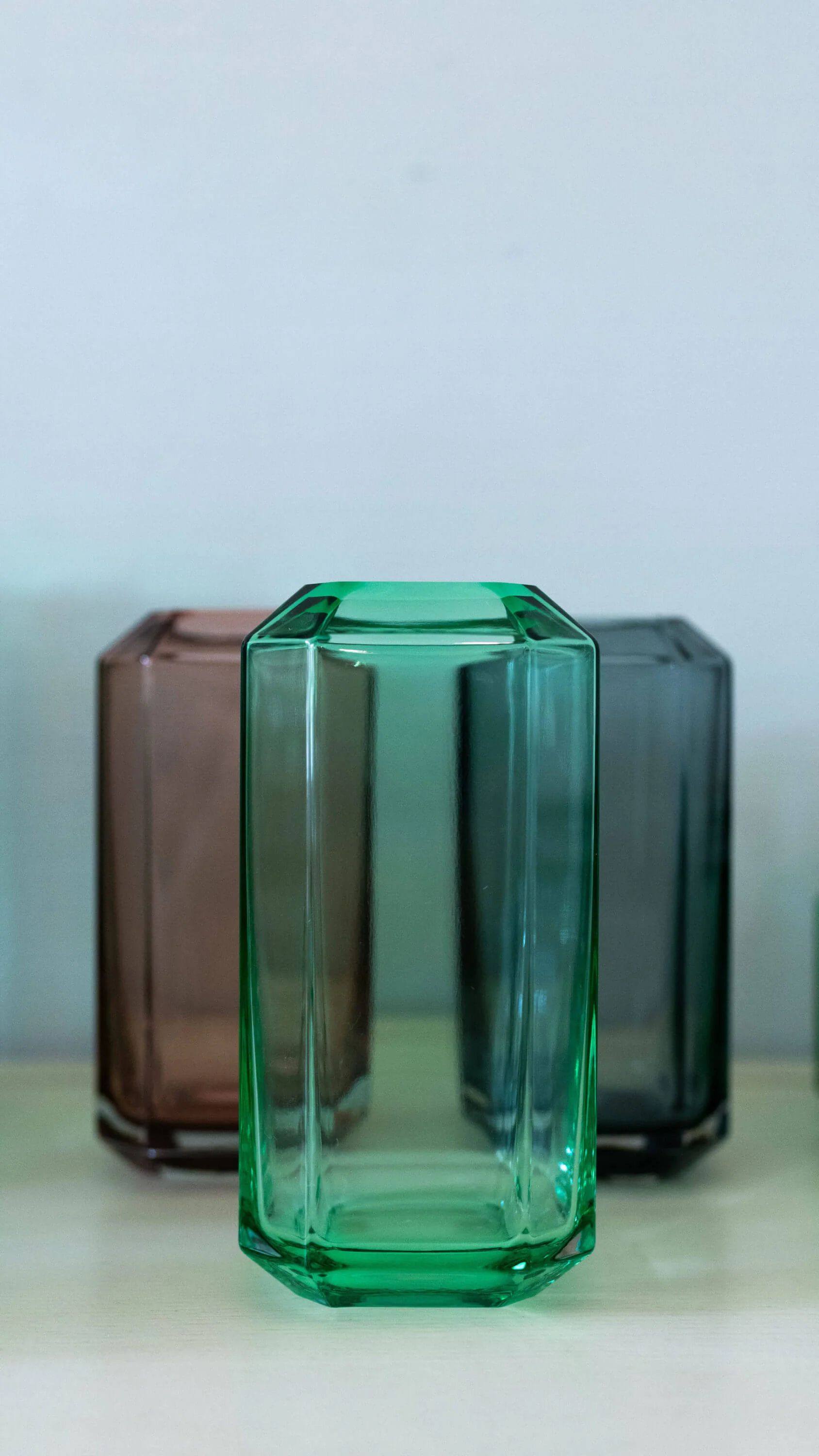 Small Faceted Vase - Image 6